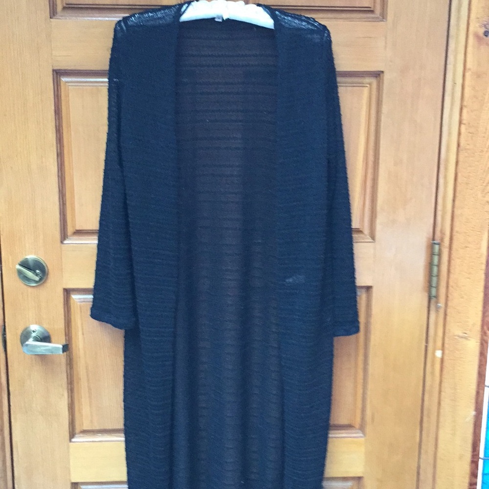 Long loose light weight sweater